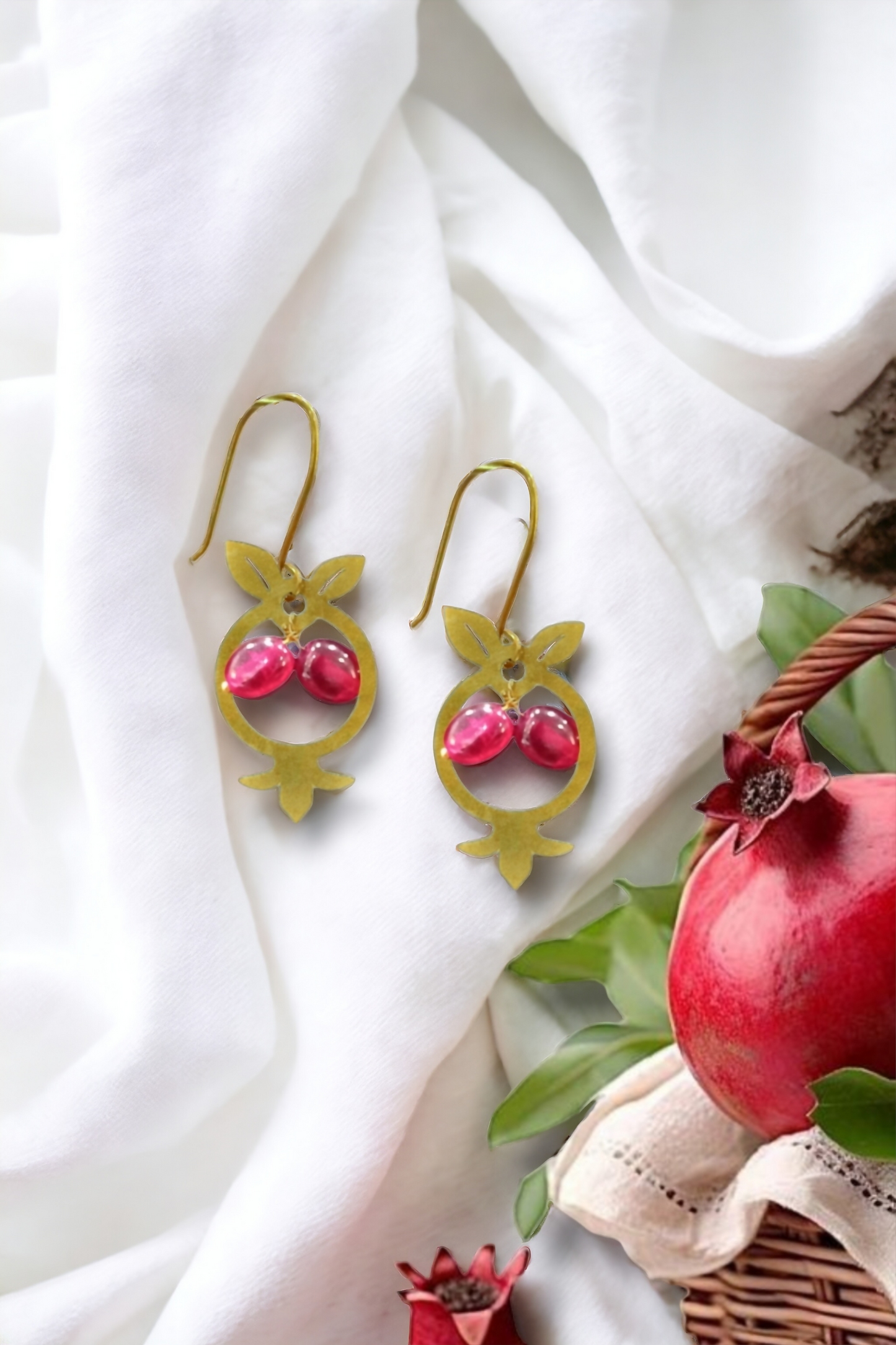 Pomegranate Earrings