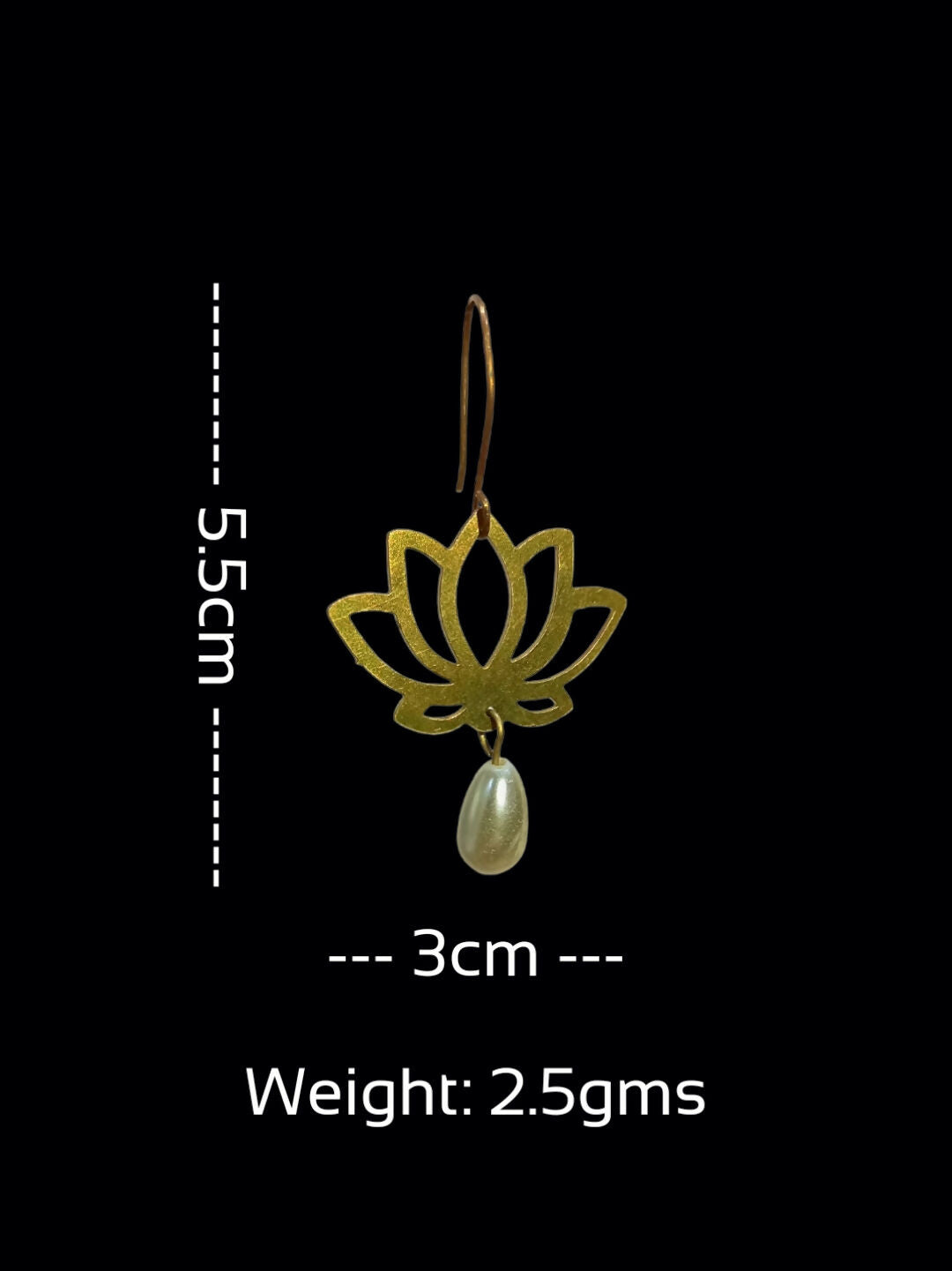 Lotus Earrings