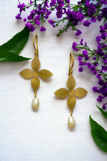 Ixora Flower Earrings