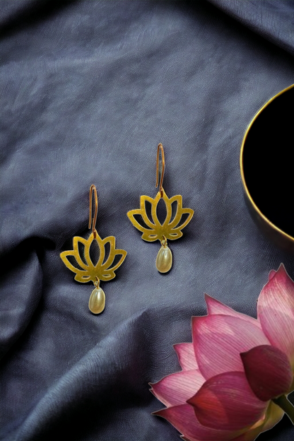 Lotus Earrings