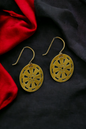 Western Round Earrings