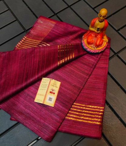 Gheecha tussur saree