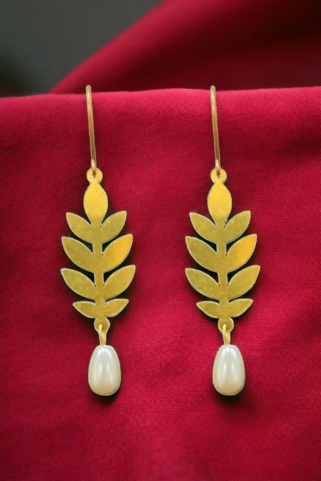 Walnut leaf Earrings