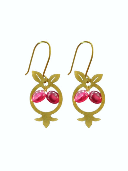 Pomegranate Earrings