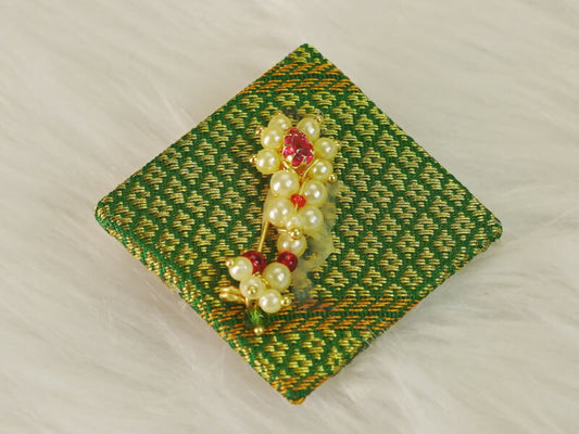 Saree Pin | Green Colour