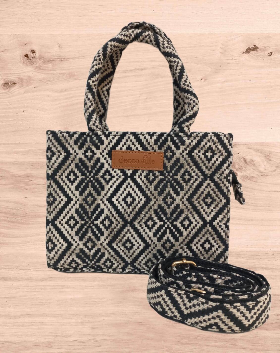 Mini Box Tote with Sling