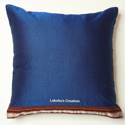 Designer Khun Cushion Covers - Navy Blue (Pack of 1)