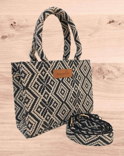 Mini Box Tote with Sling