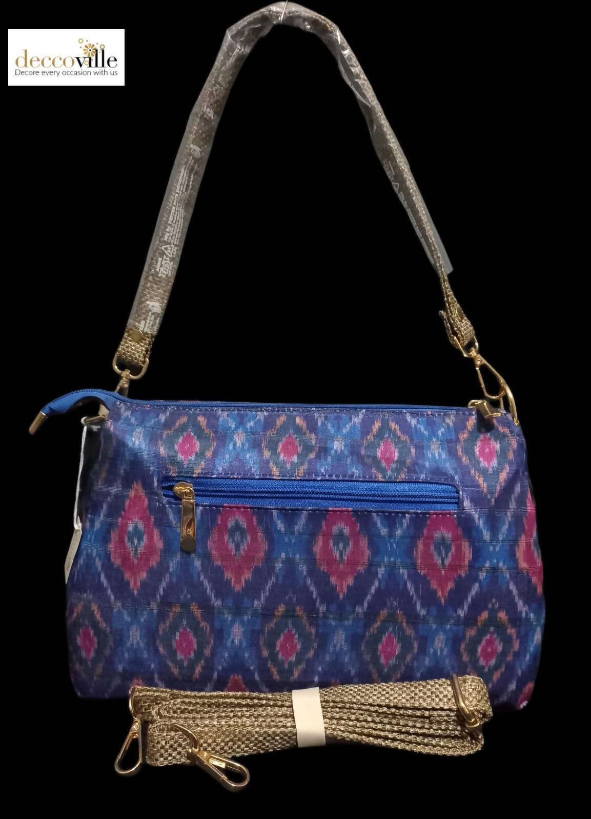 Jute Silk Dual Belt Bag