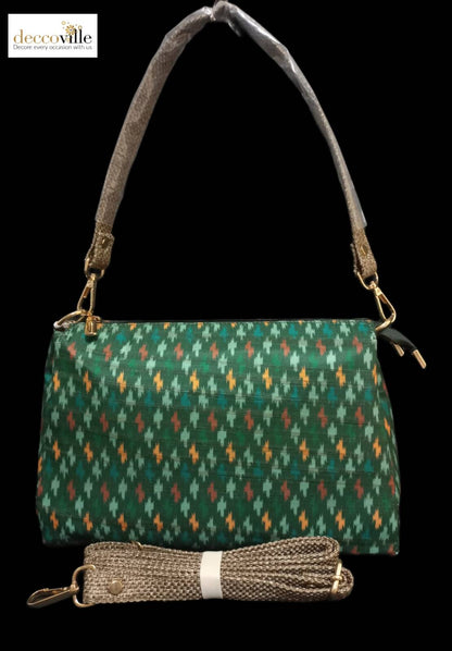 Jute Silk Dual Belt Bag