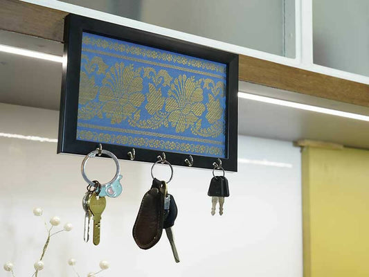 Key Holder with Blue Colour